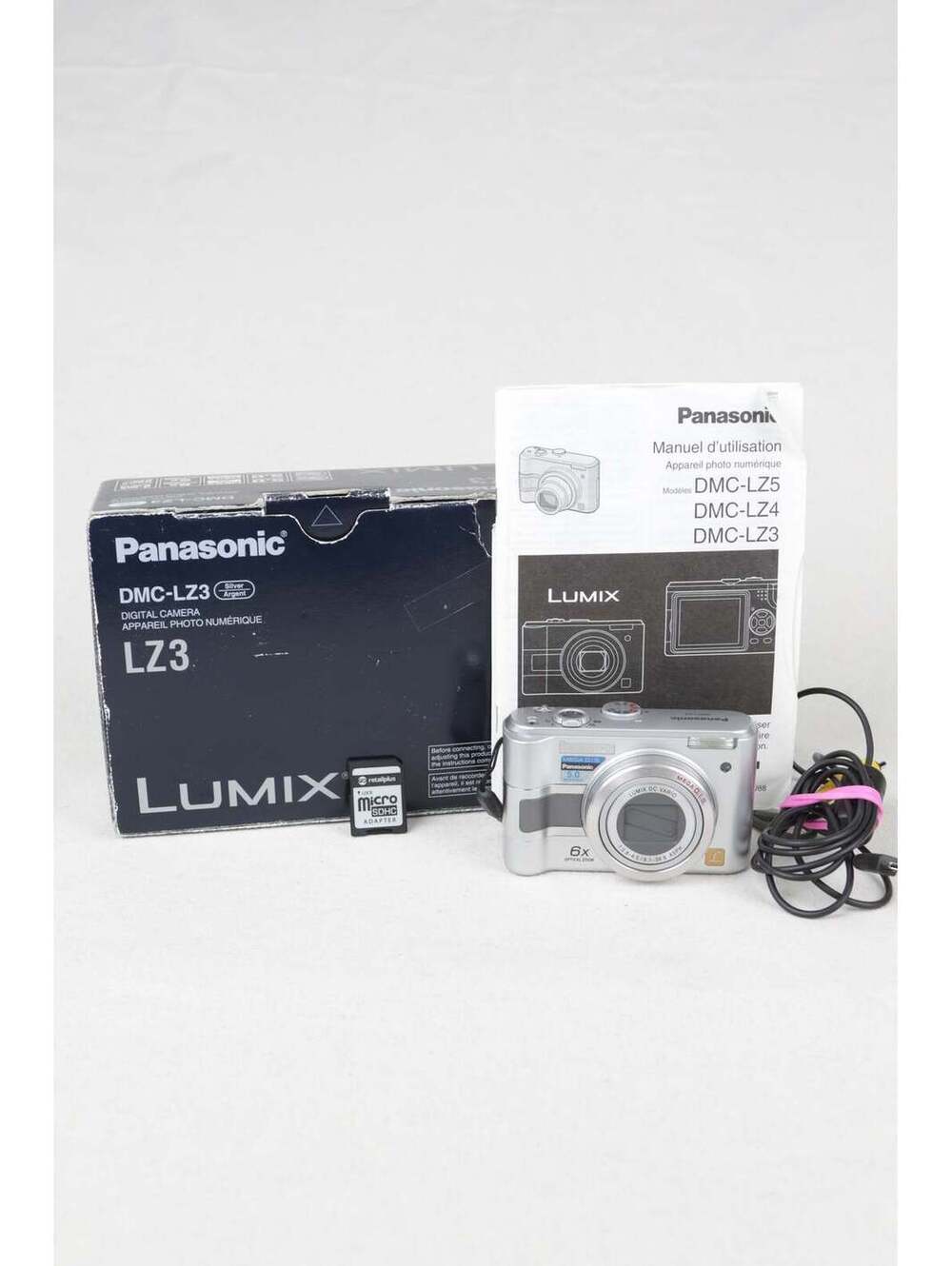 06' Panasonic Lumix DMC-LZ3 CIB Digital Camera TESTED